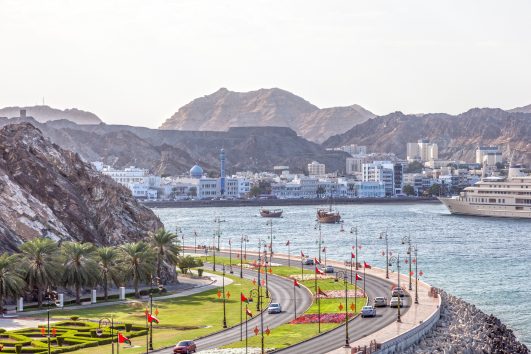 muttrah cournich view